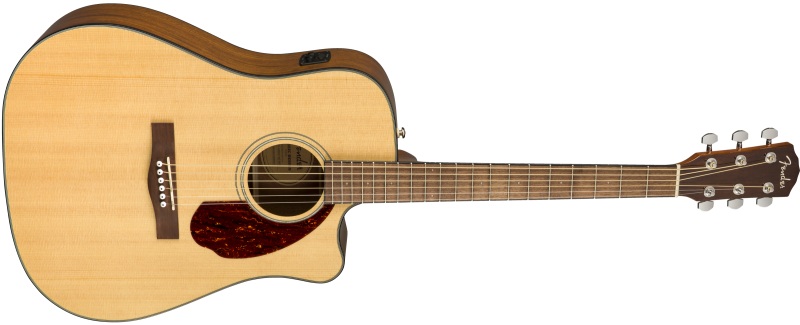 Fender CD-140SCE Dread Natural with Case - Gitara elektroakustyczna